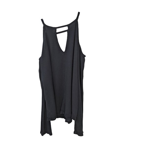 Mossimo Supply Co Small Black Rayon Tank Top 40g - Picture 2 of 6